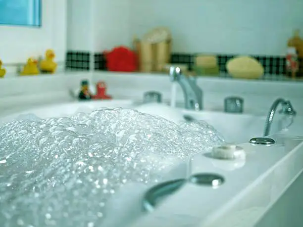 Dish Soap in your Bathtub
