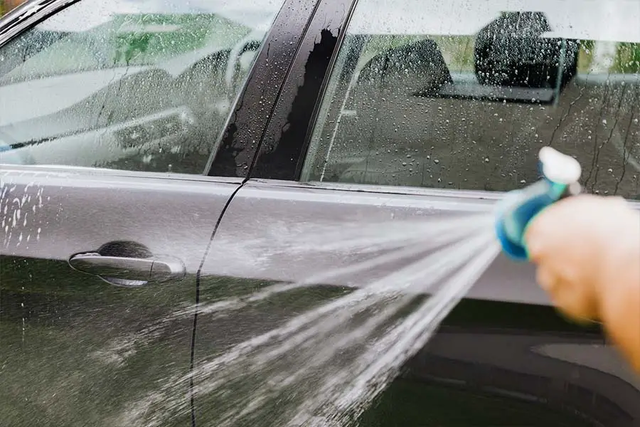 Why you should not use body wash to wash your car