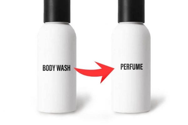 How to turn body wash into perfume?