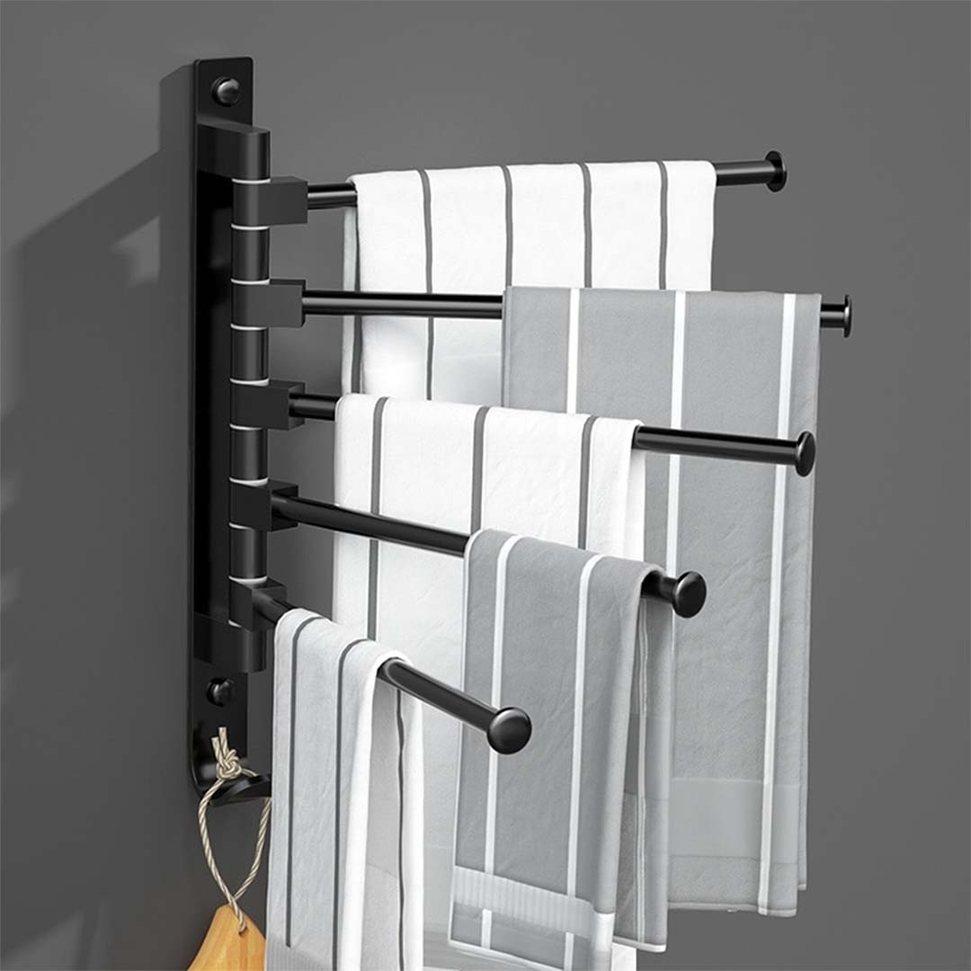 How To Hang A Towel Rack Without Screws?