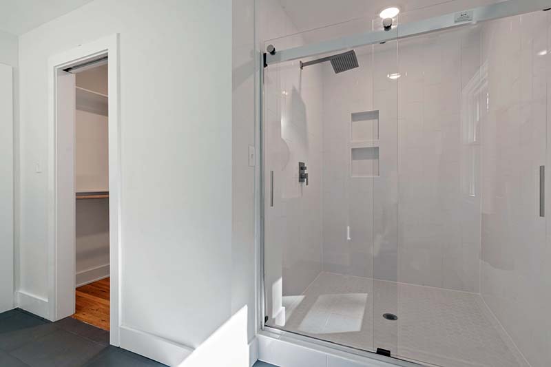Convert Shower Curtain to Glass