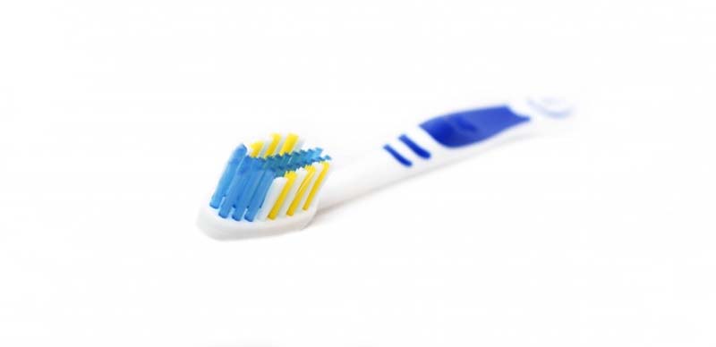 How To Clean A Toothbrush After Dropping It?