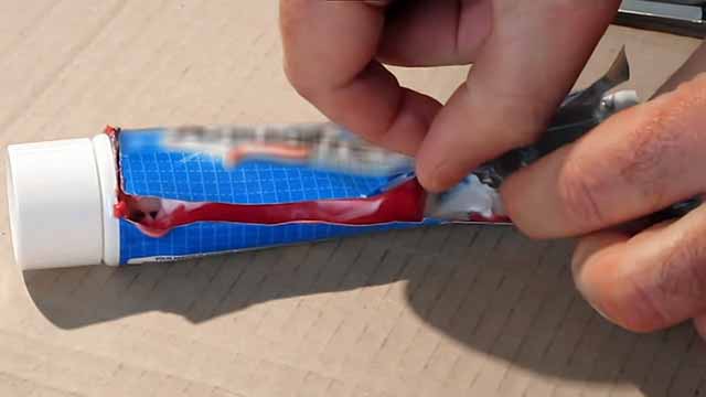 How To Cut Striped Toothpaste In Half? - Easy Method